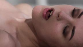 ”Beautiful lesbian waits for her Girlfriend then pleasure her wet twat to orgasm”