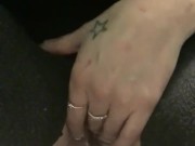 NORMA SQUIRTING IN PUBLIC BATHROOM