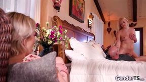 You know that I want to watch you get anal fucked by a tgirl