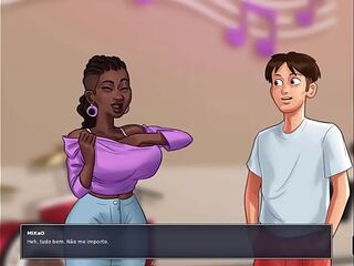 Summertime Saga ep 100 - I'm going to participate in the show and the teacher promised me...