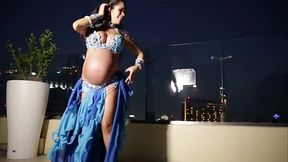 Pregnant Belly Dancer