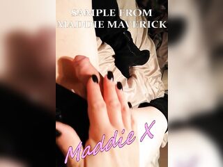 Smooth Corseted Crossdresser Maddie Teasing Herself