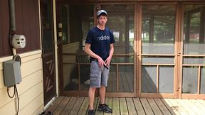 Very Risky Strip and Cum Outdoors