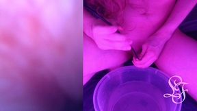 inflating and fucking my dick with endoscope - full video