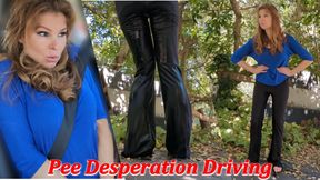 **** Desperation Driving - Candle Boxxx Car Drive And Yoga Pants Wetting 1080