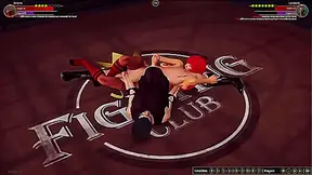 Artemis Faces Lord Jerle in Steamy Nude Combat Clash - Naked Fighter 3D