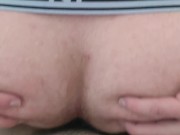Injecting Multiple Loads into a Thick Ass and Fucking Sloppy Hole Bareback