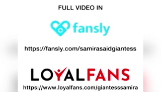 giantess samira swallowing gummy bears. lots of tongue, uvula, vore.