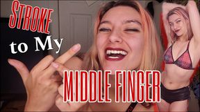 Jerk Off For My Middle Finger Cum Countdown Humiliation 480p