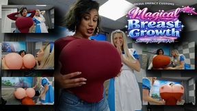 Magical Breast Growth - Sahrye - Keri Spectrum - Boob Inflation - Breast Expansion - Body Transformation - HD