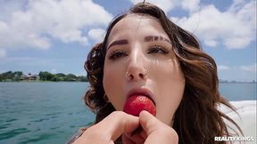 Ditched By Friends, Hot Babe Valerica Steele Sneakily Rides Jmac'_s Huge Cock - REALITYKINGS