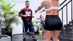 Hot MILF Gets Secretly Fucked by Her BBC Neighbor - Kylei Ellish