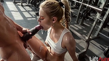 This girl has a '90s vibe. Her gorgeous body caught my eye at the gym, and she happily rode my cock[AI]