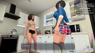 EP5: Girl-on-girl Escapade with Lola and Natalie with a Fake penis - My Fabulous Neighbor