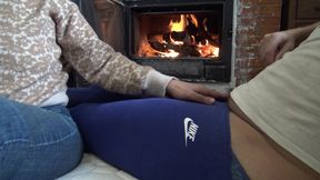 Step Mommy Touching Her Stepsons Dick