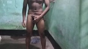 Jerking off Indian Desi Big Cock