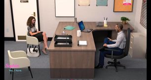 A wife and stepmother part 56 - boss undresses milf with a look