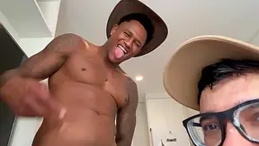 Goian Thrilled by John Ricks Huge Black Cock – Hot Interracial Anal