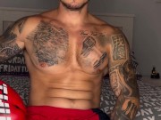 🥊BOXING NO HANDS CUM🫦most amazing way to cum🍌