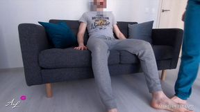 I assembly my new sofa to fucks hot right away on him