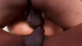 Passionate Latin Teen Veronica Gets Doubly Pleased by Two Hung Dicks