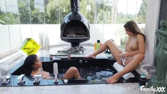 Gia Derza and Honey Gold Share Passionate Desires as Step Siblings