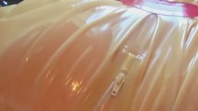 TRANSPARENT LATEX DOLL SUIT ... SPECIAL SURPRISE 2 OF 3