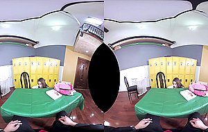 Vr 180, pamela morrison has honey sex in detention with