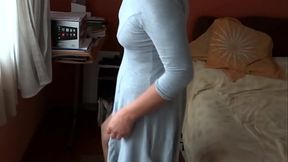 Compilation of erotic moments showing me off while my husband'_s friends masturbate watching me