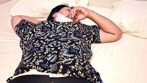 My stepsister from Japan is visiting Indonesia and staying at my house. We decided to record our activities tonight