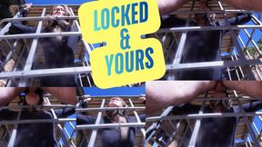Caged Tied Blowjob Face Fuck Cum In Mouth_1080p