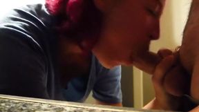 Making Morning Tea Blowjob