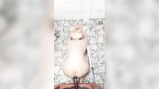 Thick Fuck stick and tear up Shag machine Wreck femboy Backdoor (ginormous assfucking gape)
