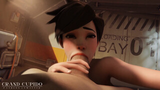 [Compilation] Tracer Attempting to Give Dt with Dva deep gash shag [Overwatch] [Grand Cupido]