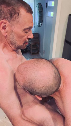 Suck Dad till I cum!