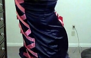 Teasing Crossdresser Shows Off Small Cock