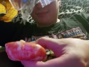 Latino Boy Cums on Food Eats it | Compilation