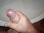 touching my cock