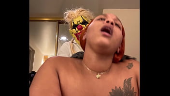 BBW Charlie Nasty Gets Her Pussy Creampied by Gibby At The Rio Hotel