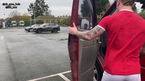 Two Sweaty Lads Jerk Off To The Match Big Dick Cumshots