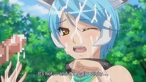 Doggirl Gulps Massive Dick in Wild Blowjob - Furry Hentai Fantasy Unleashed