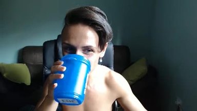 Sexy Masturbation on the Office Chair