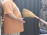 indian maid scolded her boss while the boss fucking her in different styles with clear hindi voice