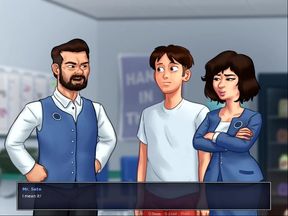 Summertime saga - Johannes fucked Debbie.