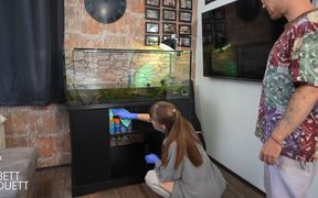 Doggy Style Fucking Instead of Dusting!!