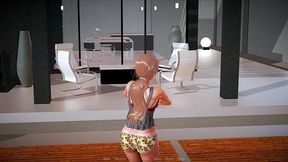 i have awaken the muscle susccubus and tanja is coming back (my new family) part 61