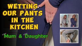 Step-Mom & Step-Daughter Pee Accident - Panty Wetting Stepmom & Step-Daughter