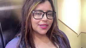 Elevator Encounter: Fanatic Leaves a Mess