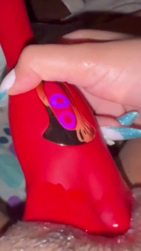 Thrilling moment from &quot;MY PUSSY IS SUPER CREAMY WITH MY SEX TOY&quot;