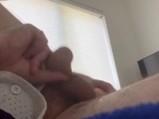 hands free cum show